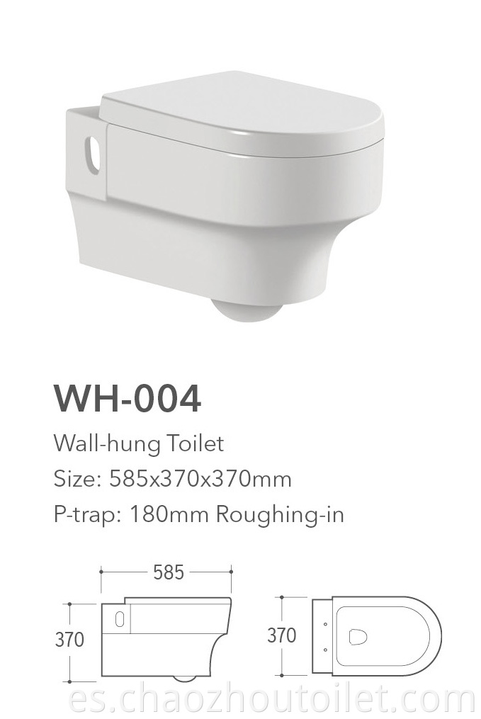 Wh 004 Wall Hung Toilet